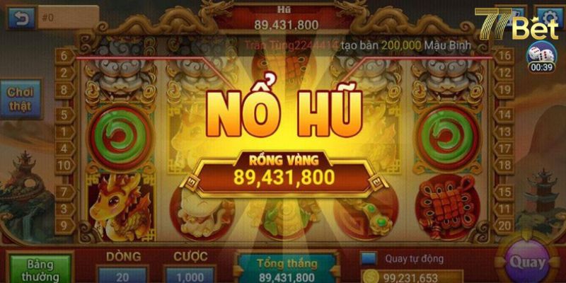 Ảnh đại diện nổ hũ 88 77bet